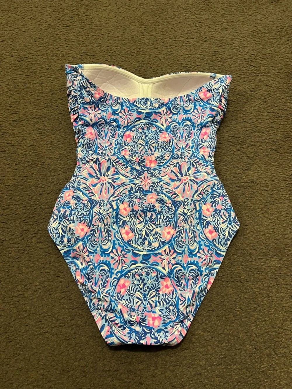 Lilly Pulitzer Layne Floral One Piece Bathing Suit